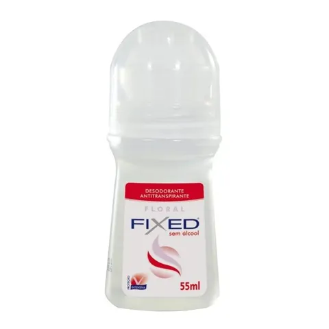 Desodorante Roll On Fixed Floral Translúcido 55ml