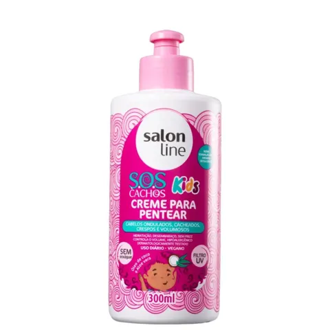 Creme De Pentear Salon Line Kids 300Ml Sos Cachos