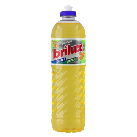 Lava-Louças Líquido Vinagre Brilux Frasco 500ml