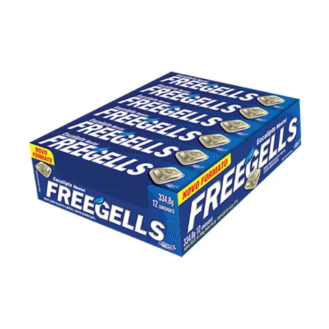 Drops FREEGELLS Eucalipto Mentol 27,9G