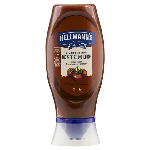 Ketchup Tradicional Hellmann's Squeeze 380g