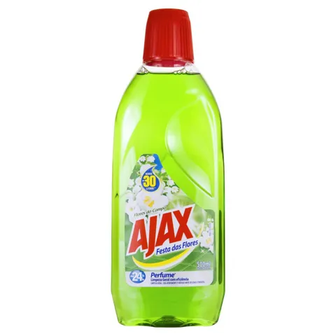 Detergente Multiuso Flores do Campo Ajax Festa das Flores Frasco 500ml