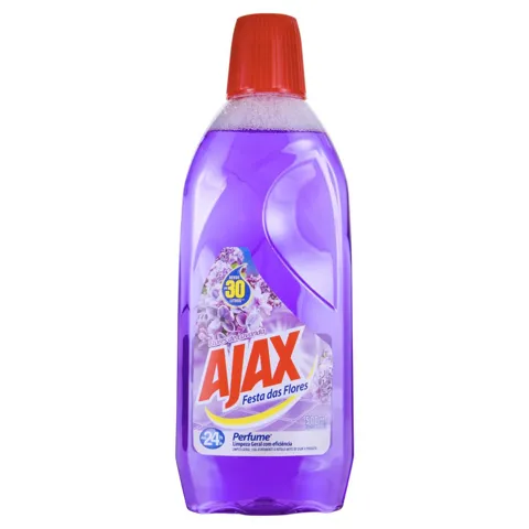 Detergente Multiuso Flores de Lavanda Ajax Festa das Flores Frasco 500ml