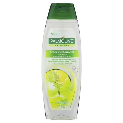 Shampoo Palmolive Naturals Detox Energizante Frasco 350ml
