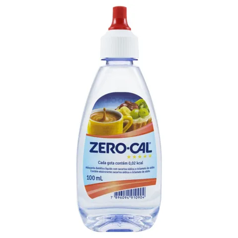 Adoçante Líquido Diet Sacarina Zero Cal 100ml