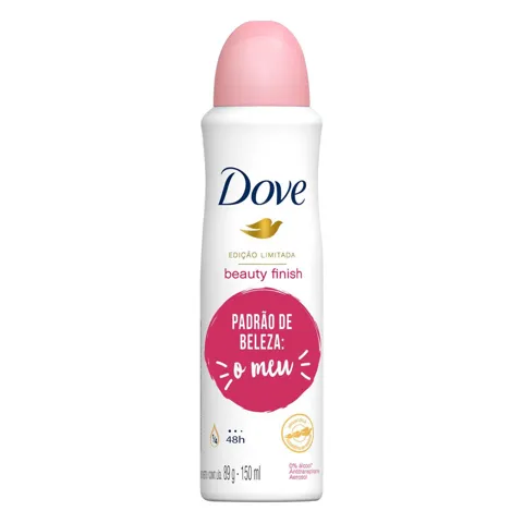 Antitranspirante Aerossol Beauty Finish Dove 150ml