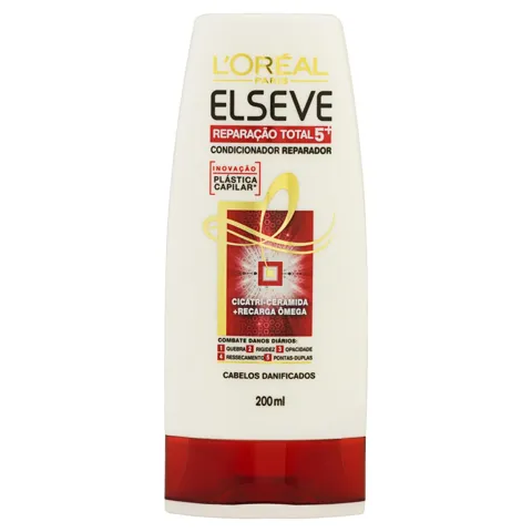 Condicionador L'oréal Paris Elseve Reparação Total 5+ Frasco 200ml