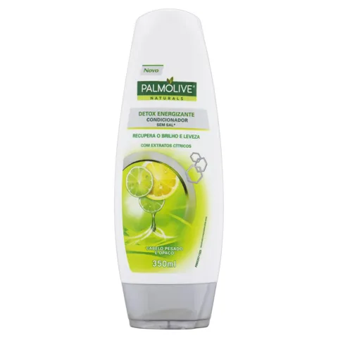 Condicionador Palmolive Naturals Detox Energizante Frasco 350ml