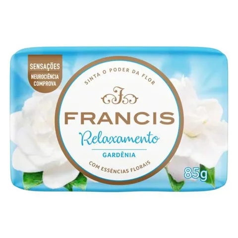 Sabonete em Barra Gardênia Francis Relaxamento Cartucho 85g
