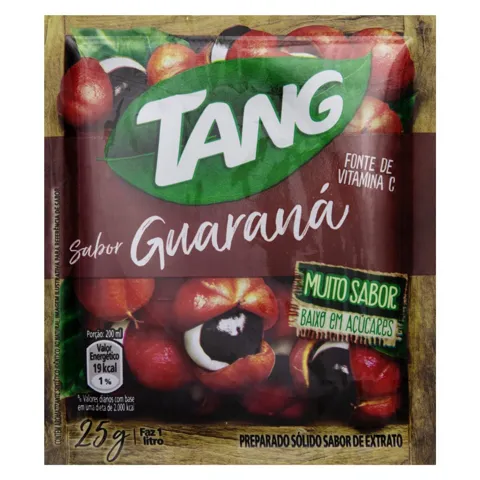 Refresco em Pó Guaraná Tang Pacote 25g