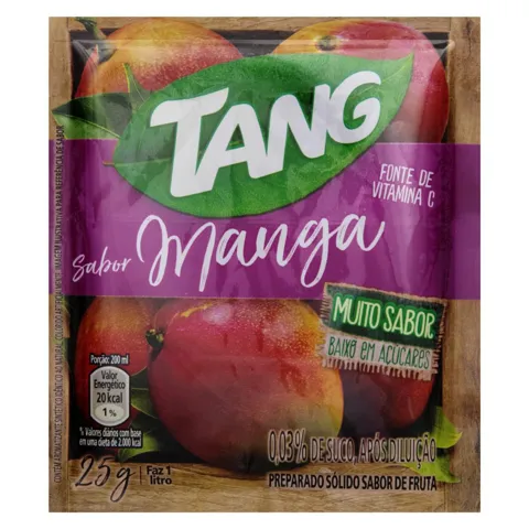 Refresco em Pó Manga Tang Pacote 25g