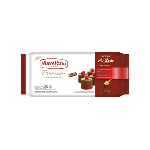 Cobertura Fracionada MAVALERIO Ao Leite 1,01KG