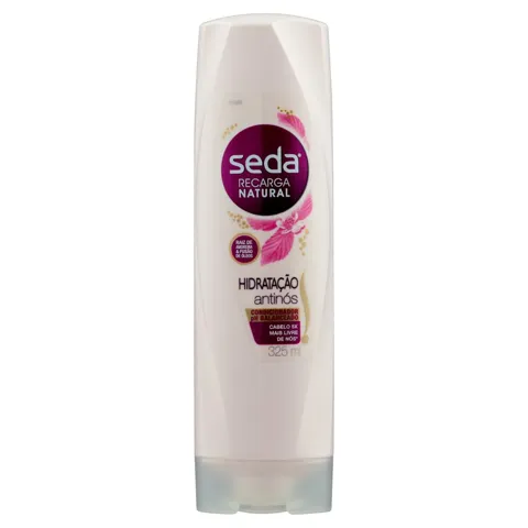 Condicionador Seda Recarga Natural Hidratação Antinós Frasco 325ml