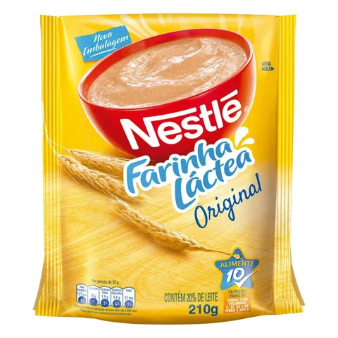 Farinha Láctea Original Nestlé Pacote 160G