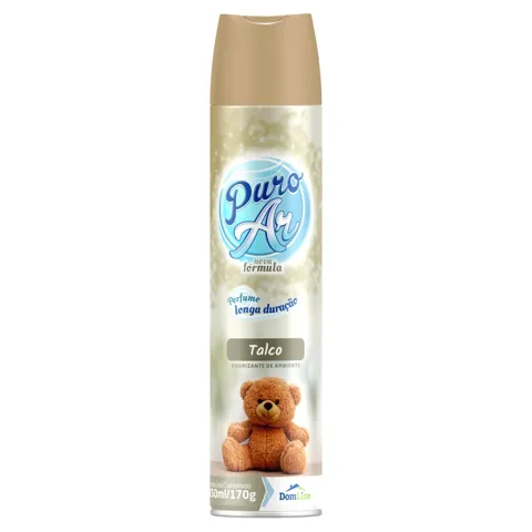 Odorizador de Ambiente Aerossol Talco Puro Ar Frasco 350ml