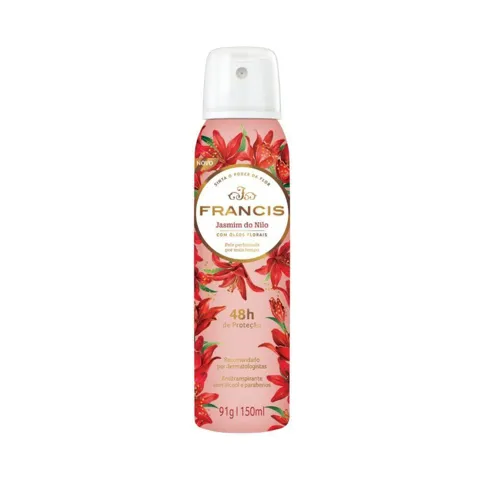 Desodorante Aerosol Francis 150Ml Vermelho