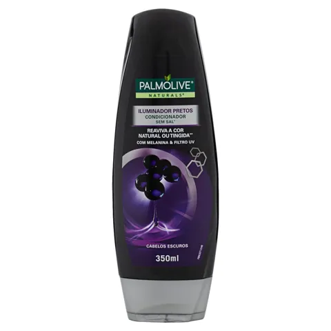 Condicionador Palmolive Naturals Iluminador Pretos Frasco 350ml