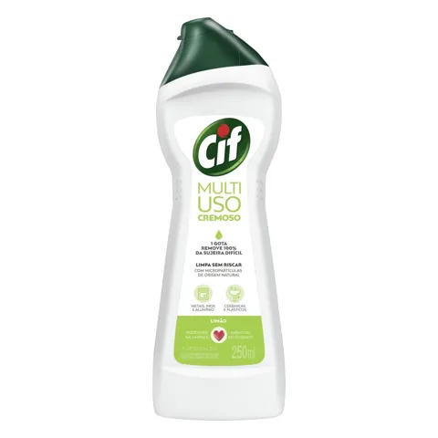 Saponáceo Cremoso Multiuso Limão Cif Squeeze 250ml