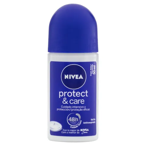 Antitranspirante Roll-On Nivea Protect & Care 50ml