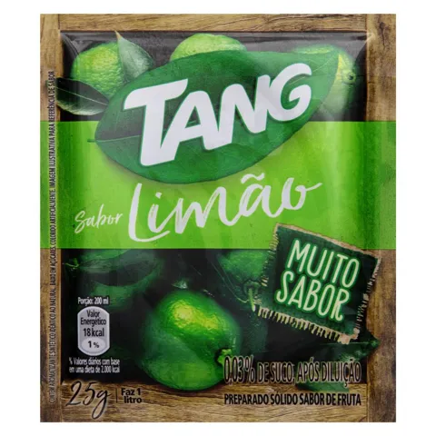 Refresco em Pó Limão Tang Pacote 25g
