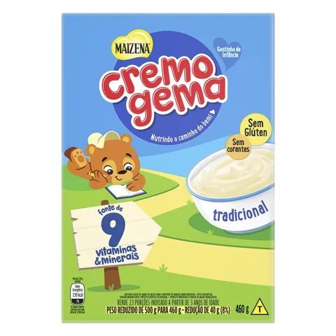 Mingau Tradicional Maizena Cremogema Caixa 460g