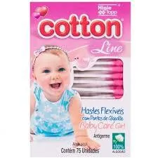 Haste Flexível COTTON Line Girl 75un