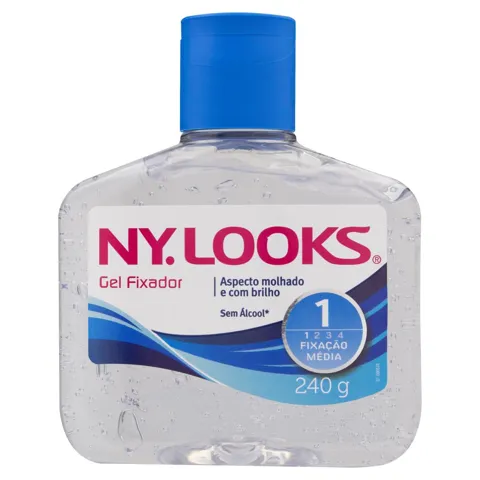 Gel Fixador Média Ny. Looks Frasco 240g