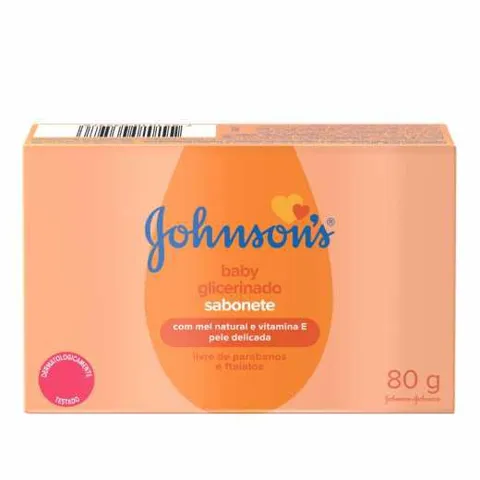 Sabonete em Barra Johnsons Baby 80G Glicerina