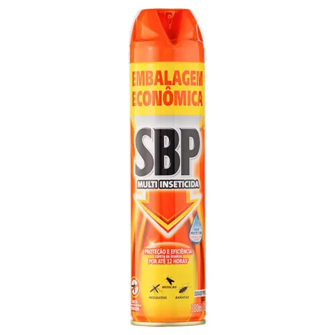 Multi-Inseticida Aerossol SBP Frasco 380ml Embalagem Econômica