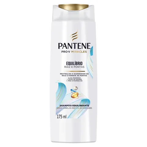 Shampoo Pantene Equilíbrio Raiz e Pontas Frasco 175ml