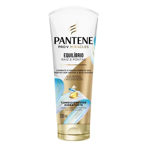Condicionador Hidratante Pantene Equilíbrio Raiz e Pontas Bisnaga 150ml