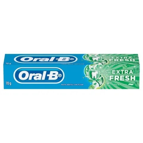 Creme Dental Extra Fresh Oral-B Caixa 70g Cada Família