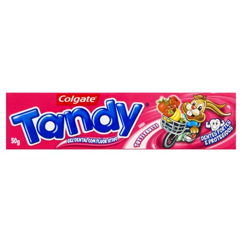 Gel Dental Infantil com Flúor Tutti Frutti Colgate Tandy Caixa 50g