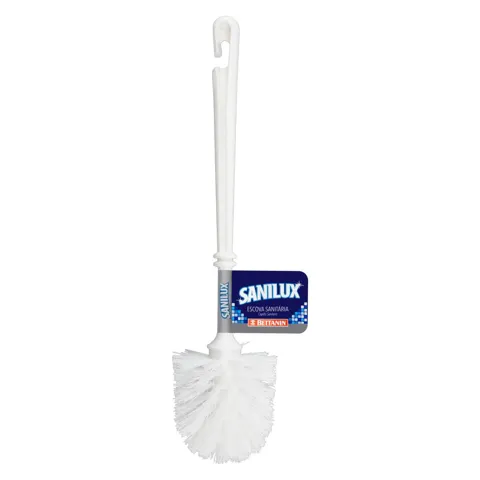 Escova Sanitária Branca Sanilux