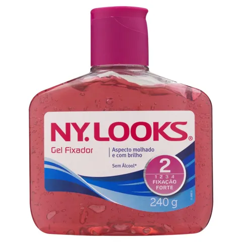 Gel Fixador Forte Ny. Looks Frasco 240g