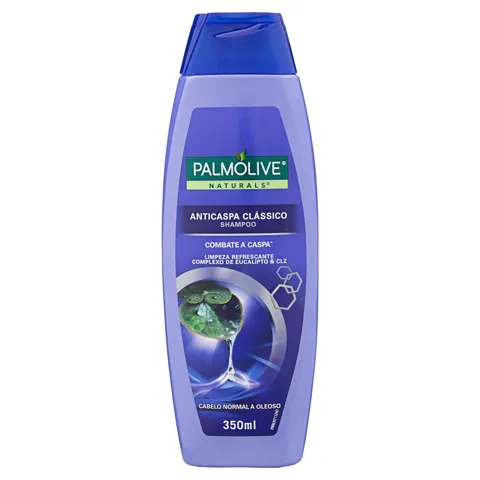 Shampoo Anticaspa Palmolive Naturals Clássico Frasco 350ml