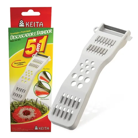 Descascador e Fatiador KEITA 5 em 1