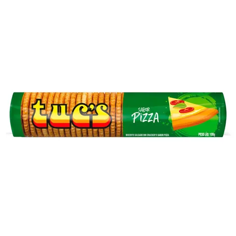 Biscoito Din Cracker's Pizza Tuc's Pacote 100g