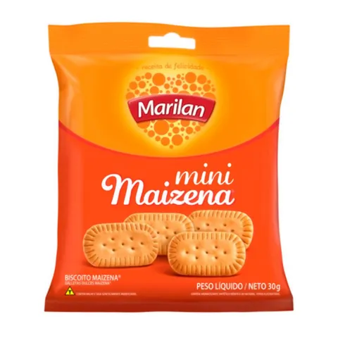 Biscoito Doce Mini Maisena MARILAN 30g