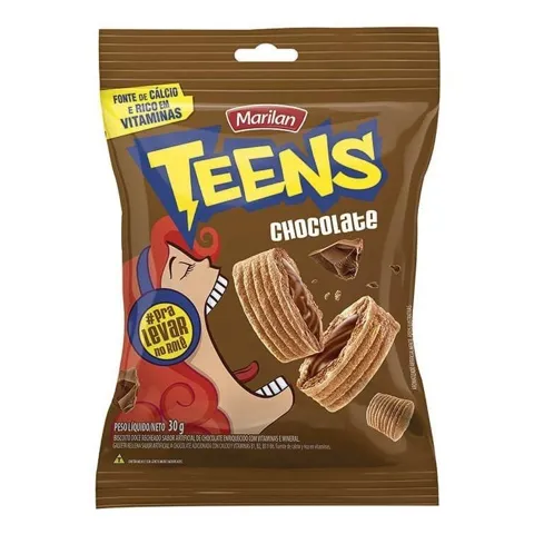 Biscoito MARILAN Teens Chocolate 30g