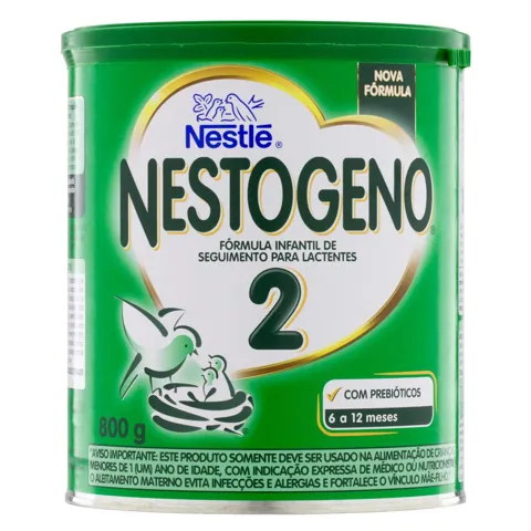 Fórmula Infantil para Lactentes 2 Nestlé Nestogeno Lata 800g