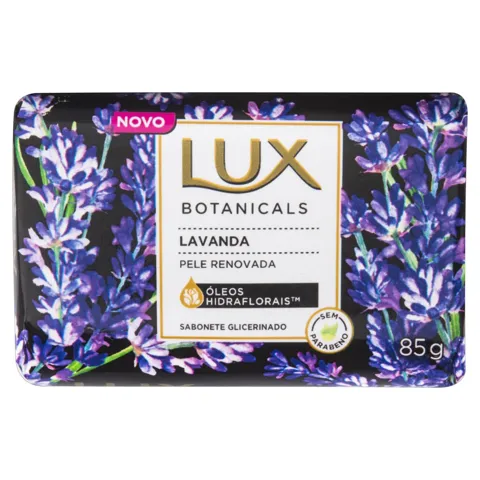 Sabonete em Barra Glicerinado Lavanda Lux Botanicals Cartucho 85g