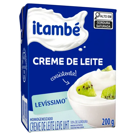 Creme de Leite UHT Levissimo Itambé Caixa 200g