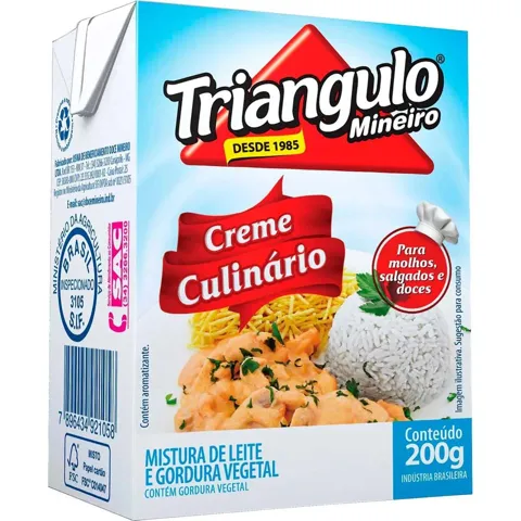 Creme de Leite Culinário Triângulo 200g