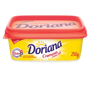 Margarina Doriana 250G Com Sal