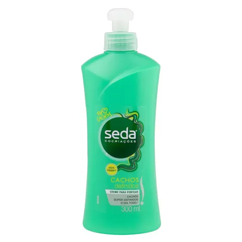 Creme para Pentear Seda Cocriações Cachos Definidos Frasco 300ml
