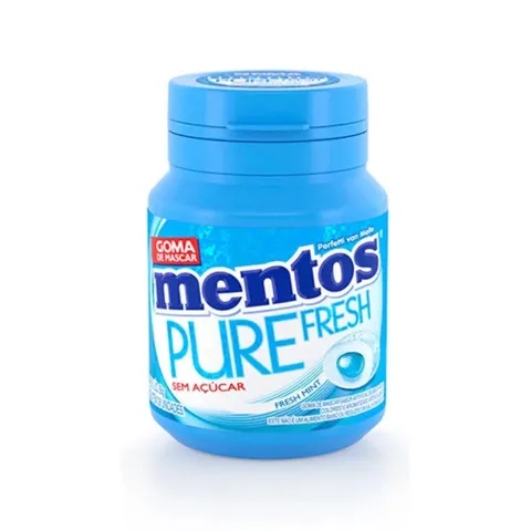 Mentos Pure Fresh Mint Garrafa 56Gr