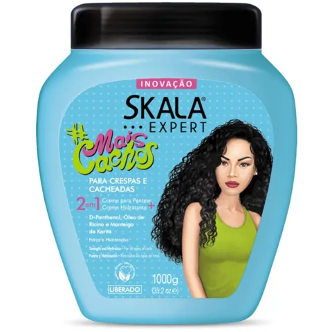 Creme de Tratamento 2 em 1 SKALA Expert 1kg Mais Cachos