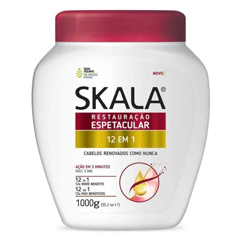 Creme para Cabelo SKALA 12 em 1 1Kg