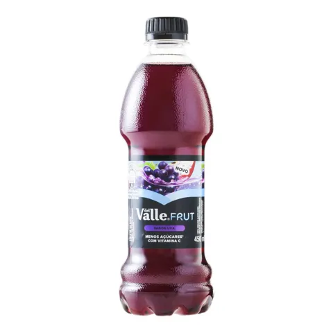 Bebida Adoçada Uva Del Valle Frut Garrafa 450ml